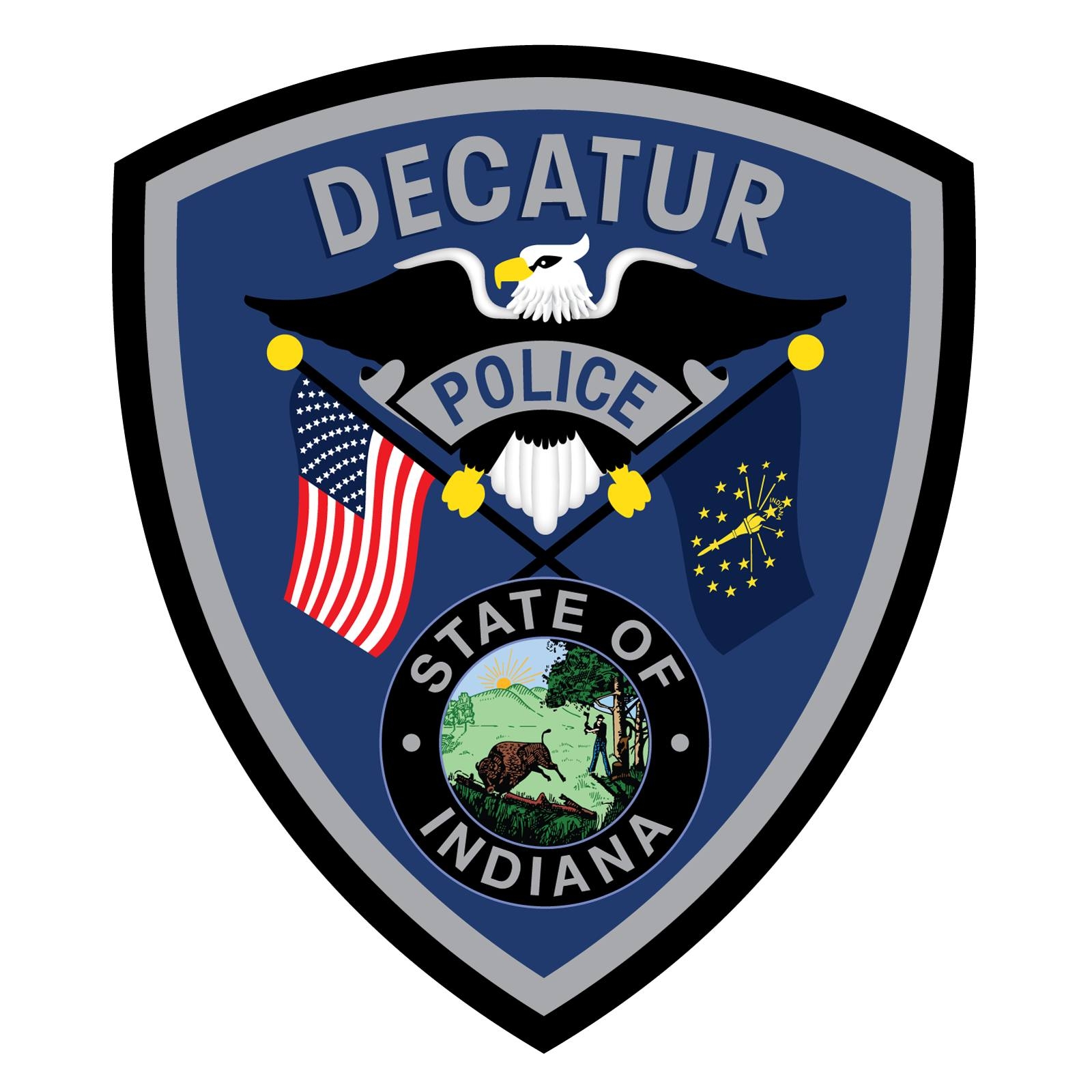 Decatur Police Department Logo DPD investigating weekend robberies – WZBD